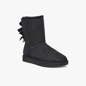 Ugg Bailey Bow II Twinkle Klassiska Stövlar Dam Svarta (158746CJW)